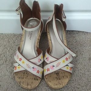 Girl wedge shoes